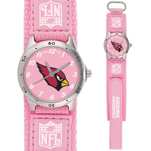 ARIZONA CARDINALS FUTURE STAR SERIES PINK WATCH LIFETIME WARRANTY FREE SHIPPING