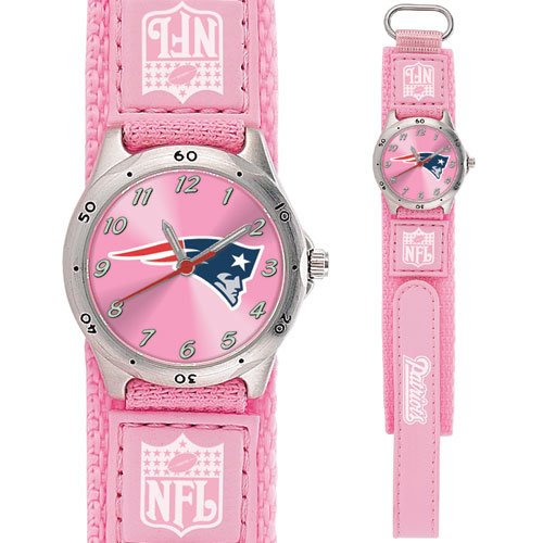 NEW ENGLAND PATRIOTS FUTURE STAR SERIES PINK WATCH LIFETIME WARRANTY FREE SHIPPING