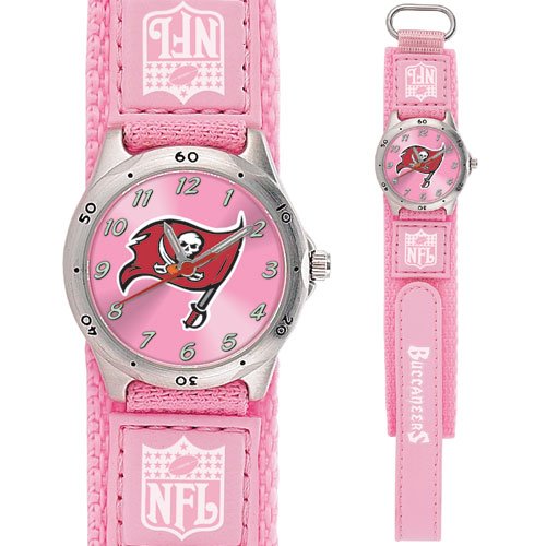 TAMPA BAY BUCCANEERS FUTURE STAR SERIES PINK WATCH LIFETIME WARRANTY FREE SHIPPING