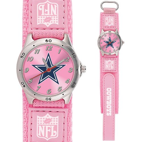 DALLAS COWBOYS FUTURE STAR SERIES PINK WATCH LIFETIME WARRANTY FREE SHIPPING