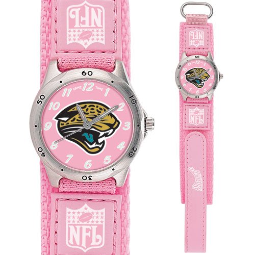 JACKSONVILLE JAGUARS FUTURE STAR SERIES PINK WATCH LIFETIME WARRANTY FREE SHIPPING