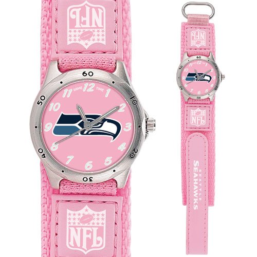 SEATTLE SEAHAWKS FUTURE STAR SERIES PINK WATCH LIFETIME WARRANTY FREE SHIPPING