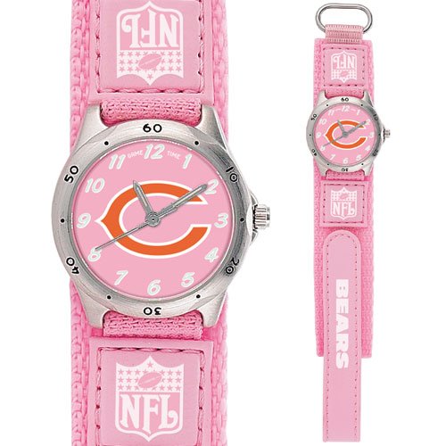 CHICAGO BEARS FUTURE STAR SERIES PINK WATCH LIFETIME WARRANTY FREE SHIPPING
