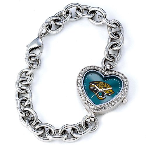 GAME TIME JACKSONVILLE JAGUARS HEART WATCH FREE SHIPPING LIFETIME WARRANTY
