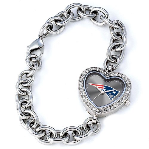 GAME TIME NEW ENGLAND PATRIOTS HEART WATCH FREE SHIPPING LIFETIME WARRANTY