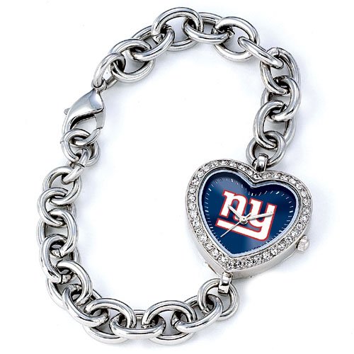 GAME TIME NEW YORK GIANTS HEART WATCH FREE SHIPPING LIFETIME WARRANTY
