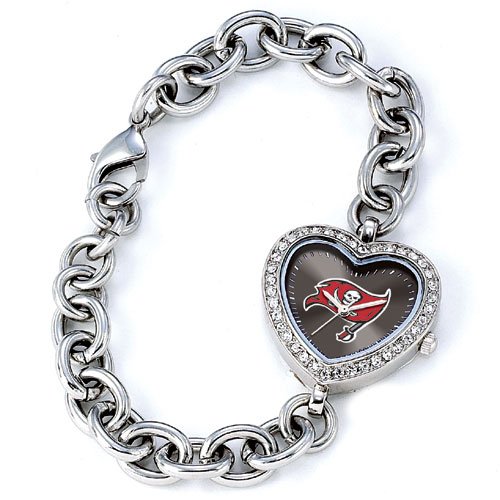 GAME TIME TAMPA BAY BUCCANEERS HEART WATCH FREE SHIPPING LIFETIME WARRANTY
