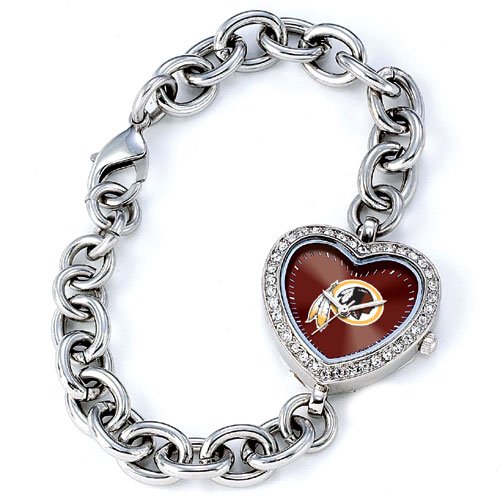 GAME TIME WASHINGTON REDSKINS HEART WATCH FREE SHIPPING LIFETIME WARRANTY