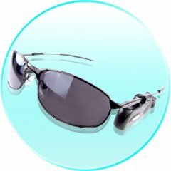 Bluetooth Earpiece Headset Clip-On For Sunglasses Or Glasses