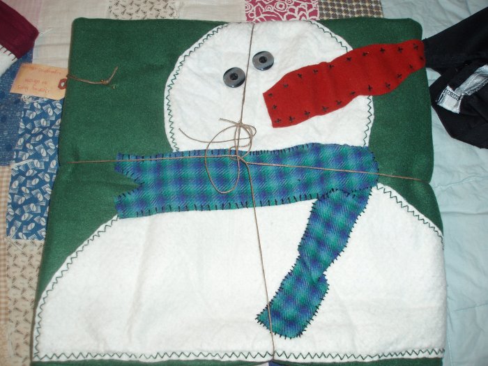 Snow Man Blankets