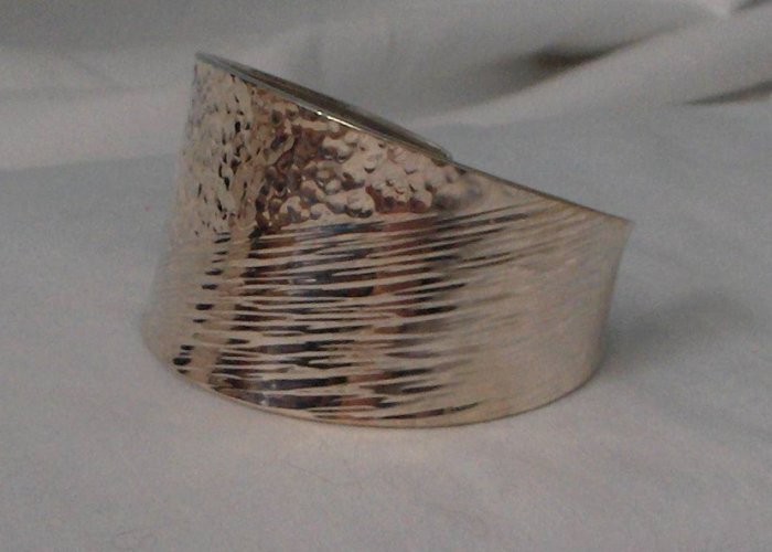 Handcrafted .950 Sterling Silver Bracelet