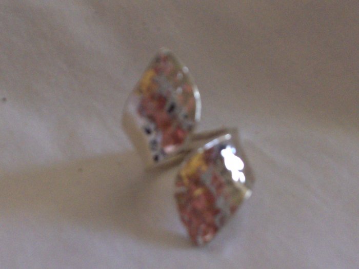 Made from Genuine .950 Sterling Silver Adjustable Silver Ring