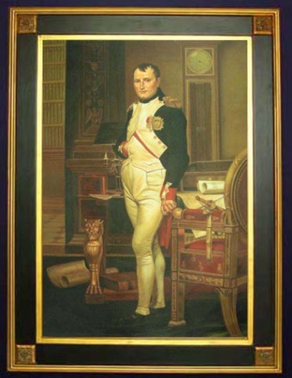 Jacques Louis David â âNapoleon in his Studio.