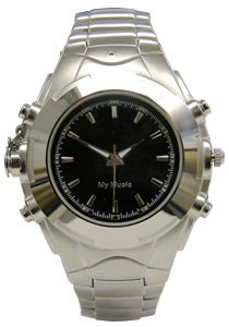 CD-Encoding MP3 Watch With Voice recorder