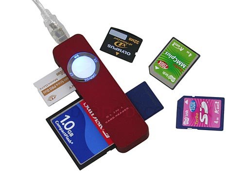51-In-1 Card Reader with Calculator
