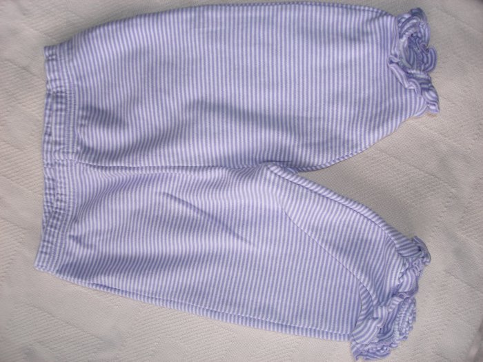 Carters' girls' striped summer capris 6-12 months