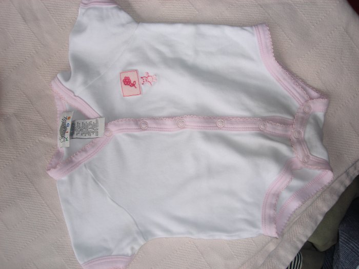 Pink infant girls' Bear onesie by Specialty Kids 6-9m