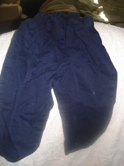 12M toddler boy's Navy blue cotton casual dress pants