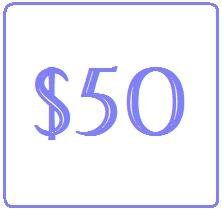 50-Dollar Gift Certificate GC-50