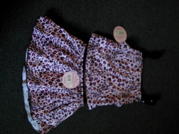 girls large dance wear 2 piece set
