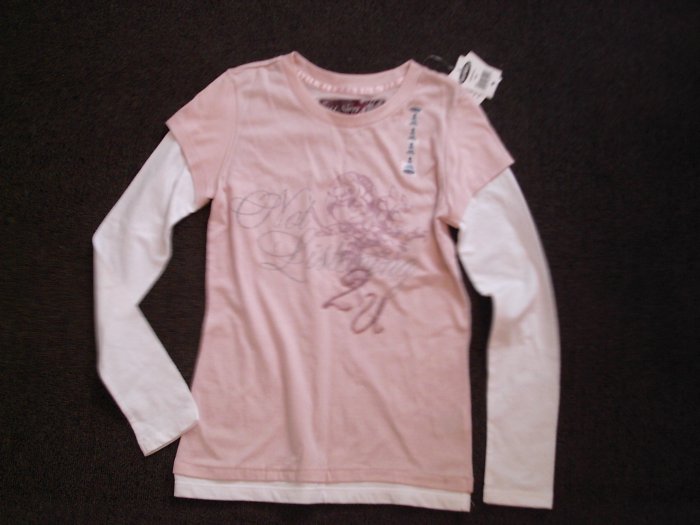 Girls long sleeve old navy tee nwt M