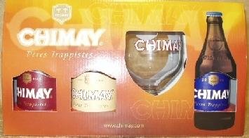 Chimay Gift 3 x 33 cl. + 1 Glass