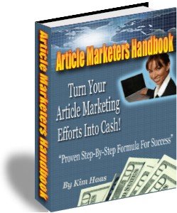 Article Marketers' Handbook