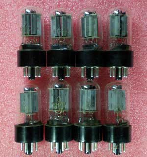 6N7S / 6H7C / 6N7GT Russian TUBES Lot of 8