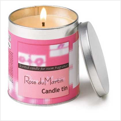 ROSE DU MARTIN CANDLE TIN