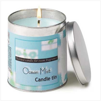 OCEAN MIST CANDLE TIN