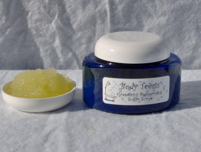 Grapefruit Peppermint Scrub 8oz