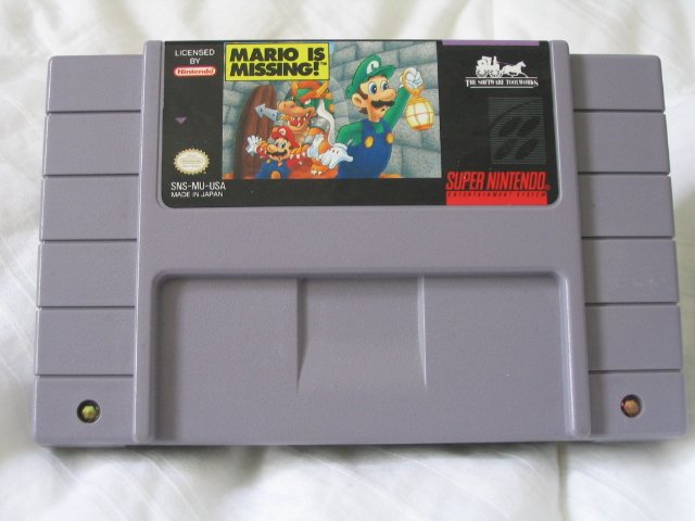 Mario Is Missing - Super Nintendo SNES