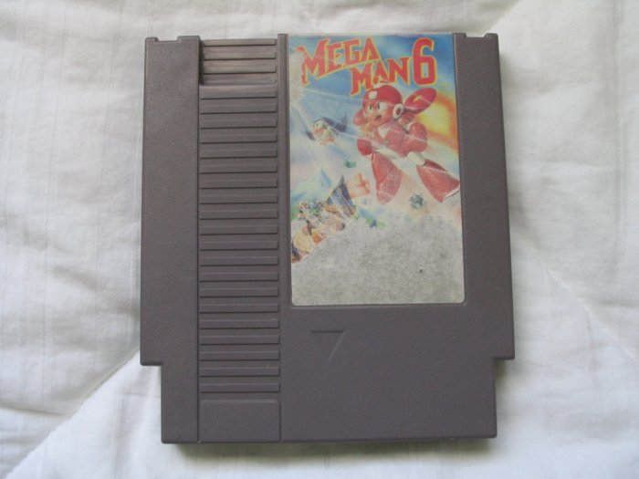 Mega Man 6 - NES Nintendo Cartridge Game