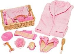 SpaSak 9pc Spa Set in Gift Basket