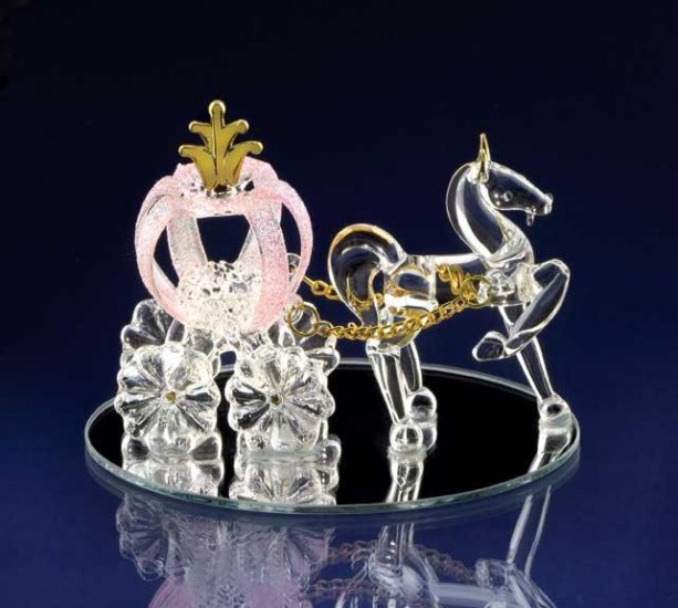 PUMPKIN COACH GLASS FIG