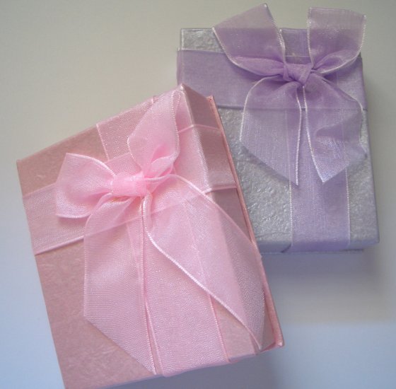 Gift Boxes - Satin Ribbon