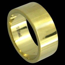 Beautiful Band Design Gold Plated (RSSSPG)