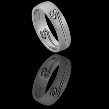 Puzzle Ring with a S (RSS-219)