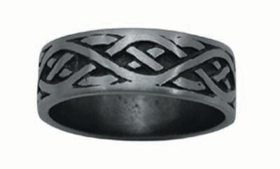 Pewter Ring with Celtic Design (PPR-27)