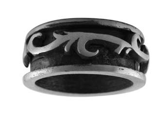 Two-Toned Pewter Ring (PRS-2811)