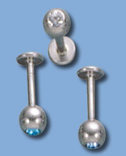Labret with stone (JLS)