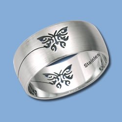 Stainless Steel with Butterfly Cut-Out (RSSO-260)
