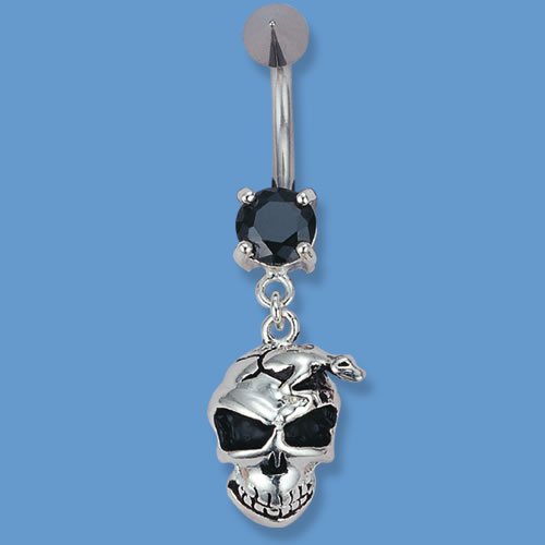 Skull with Spike and Jewel (TBES-8)