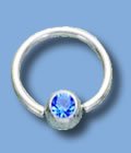 Captive Ring with Jewel (JCS)