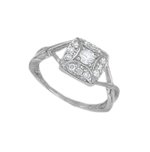 Sterling Silver Ring with CZ (2310131)