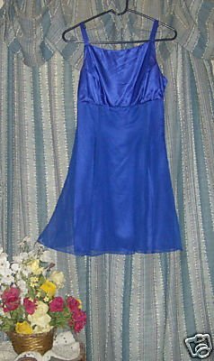 VINTAGE 70'S PROM ZUM ZUM MINI PARTY 7/8 CHIFFON DRESS