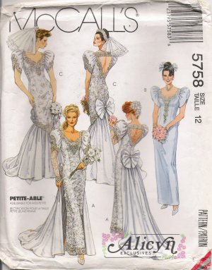 Evening Dress Patterns on Mccalls Wedding Dress Patterns   Different Dresses