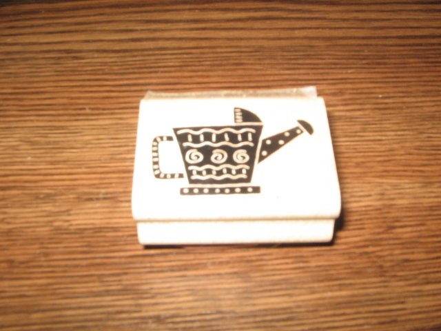 Watering Can Wood Mounted Rubber Stamp by Stampin Up