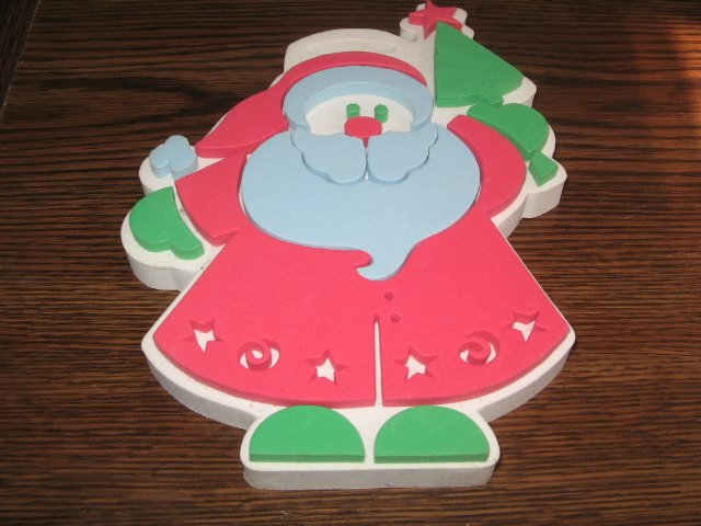 Big Santa Claus Foam Mounted Rubber Stamp by Duncan Enterprises