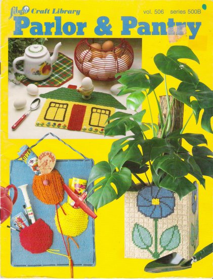 Parlor & Pantry Knit & Crochet Pattern Book by Lily Craft Library
